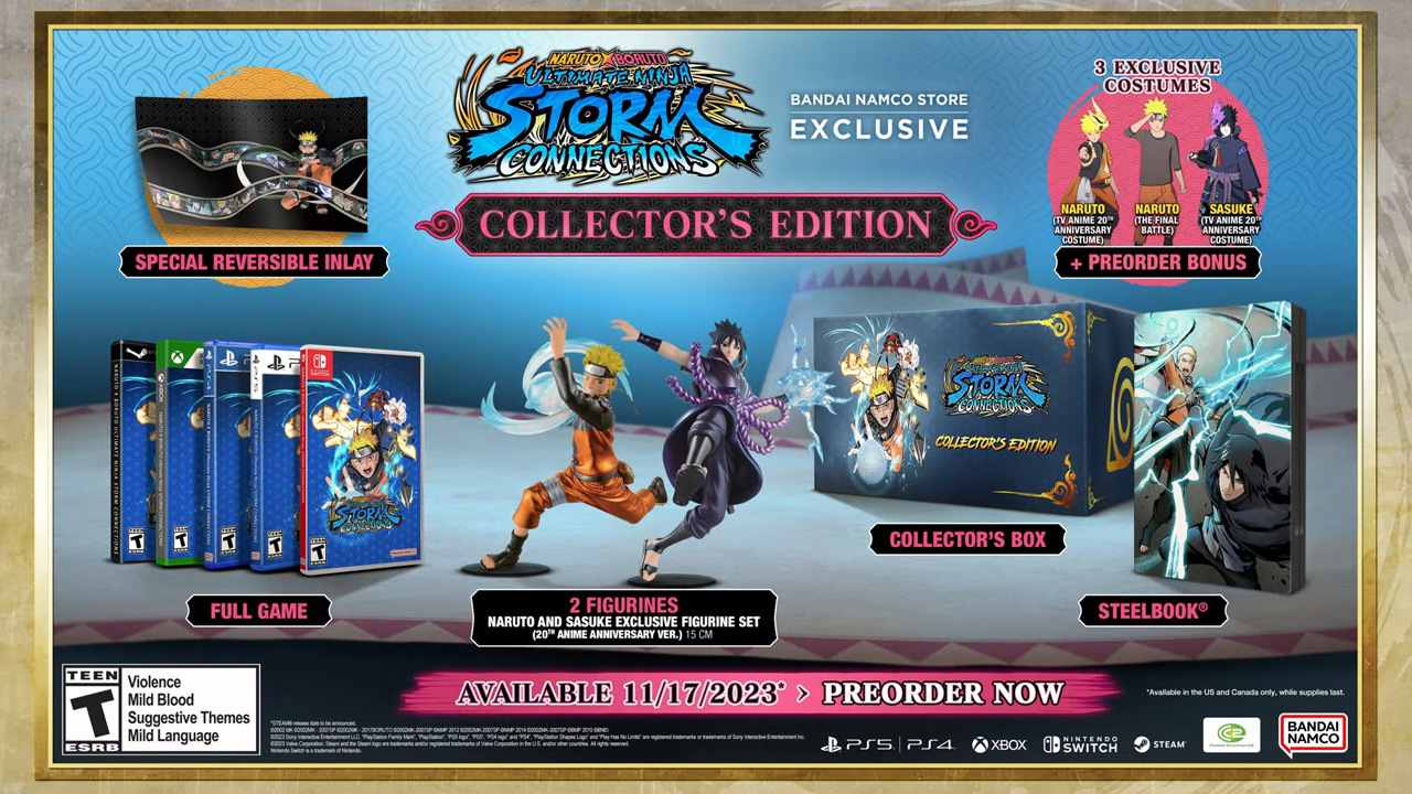 Naruto X Boruto Ultimate Ninja Storm Connections Collector\'s Editions  Revealed - GameSpot