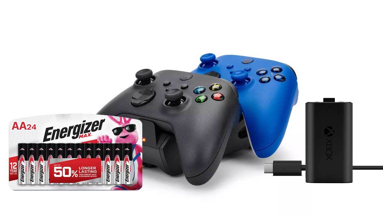 You can either stick with AA batteries or opt for a rechargeable solution to keep your Xbox controllers going