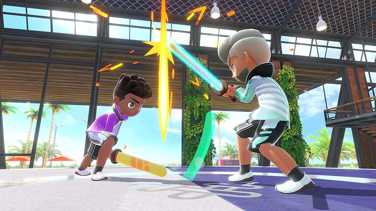 Chambara returns with some new mechanics not seen in Wii Sports Resort.