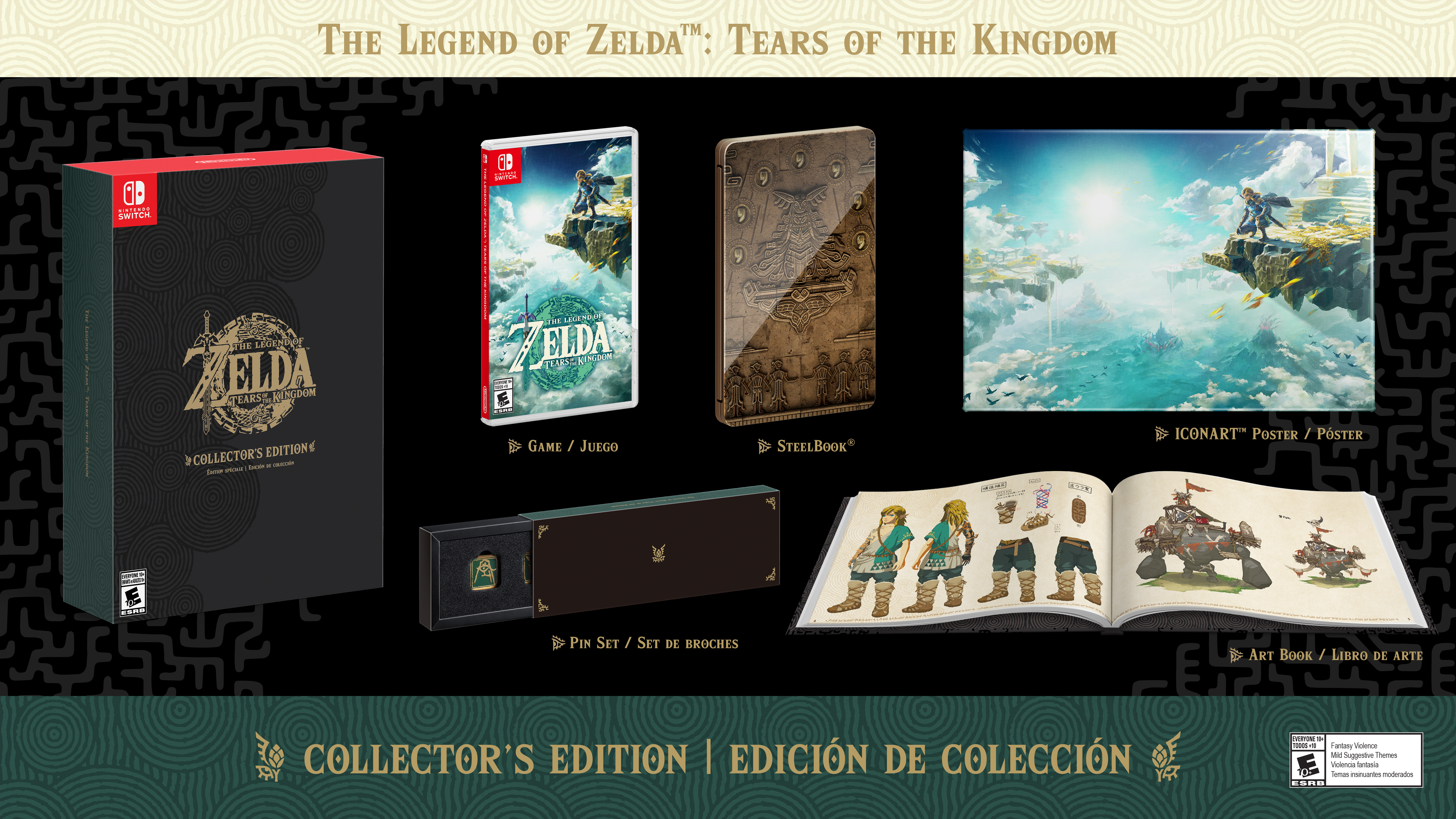 The Legend Of Zelda: Tears Of Kingdom Officially Costs $70, $130  Collector's Edition Revealed - GameSpot