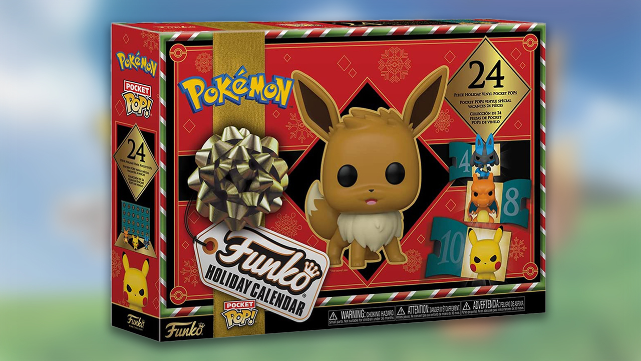 Funko Pop! Holiday Calendar - Pokemon, 24 Pocket Pop! Vinyl Figures New  With Box
