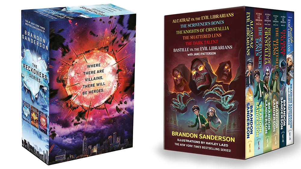Reckoner-Trilogie und Alcatraz vs. The Evil Librarians Bücher 1–6 Boxsets