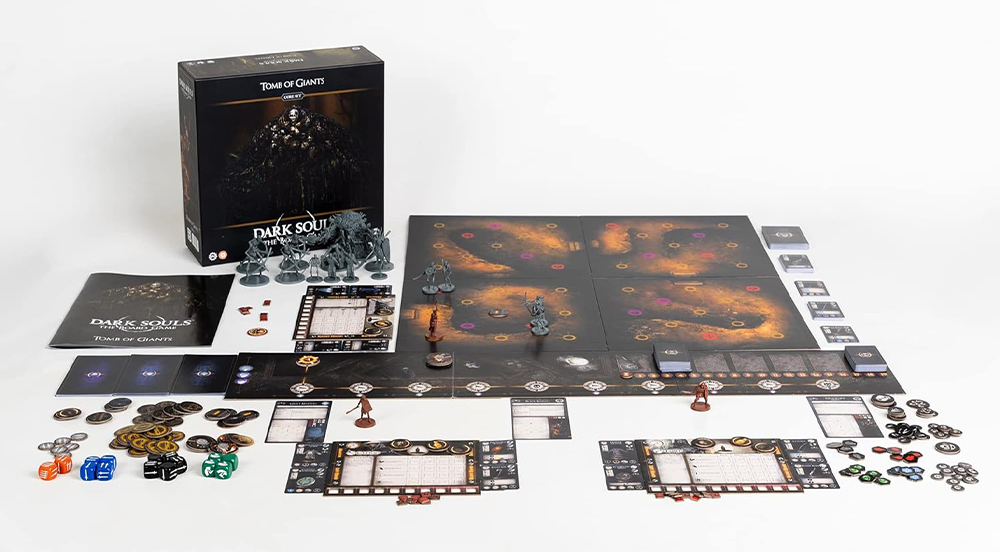 Dark Souls: El juego de mesa - Conjunto básico de la Tumba de los Gigantes