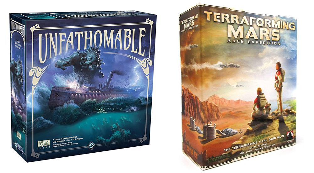 Unfathomable and Terraforming Mars: Ares Expedition Collector's Edition