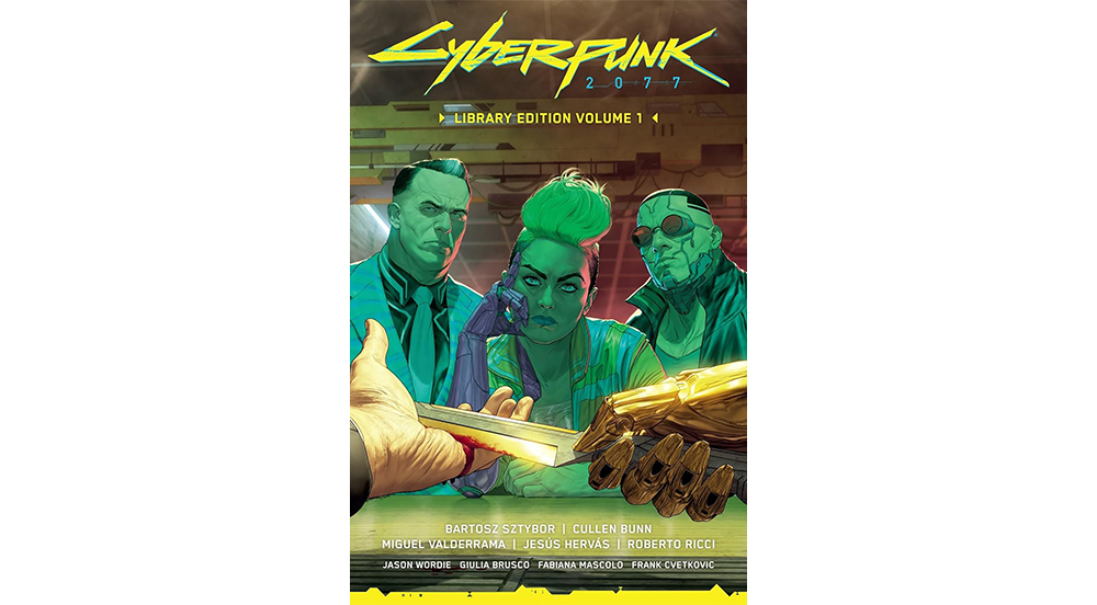 رمان گرافیکی Cyberpunk 2077 Library Edition Vol.  1