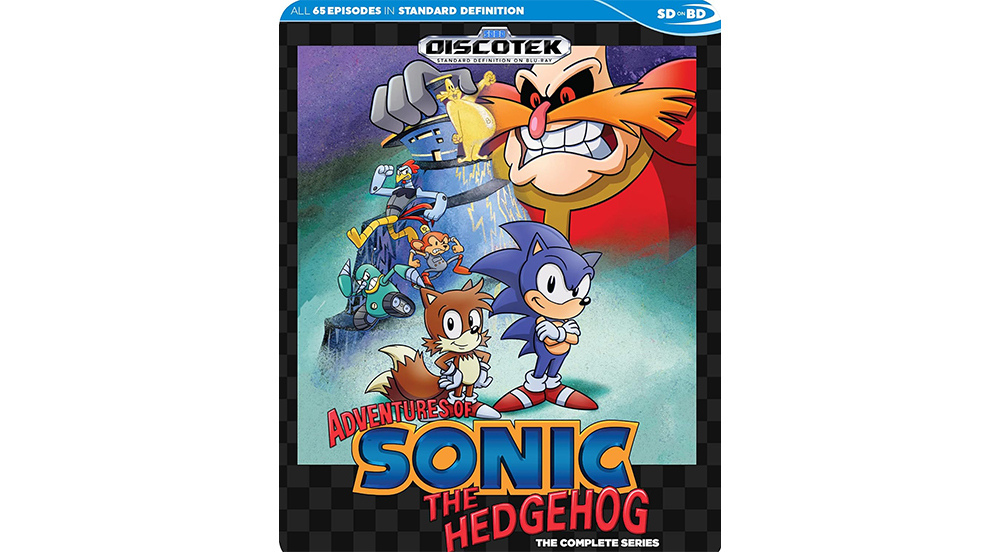 Adventures of Sonic the Hedgehog The Complete Series Blu-ray set