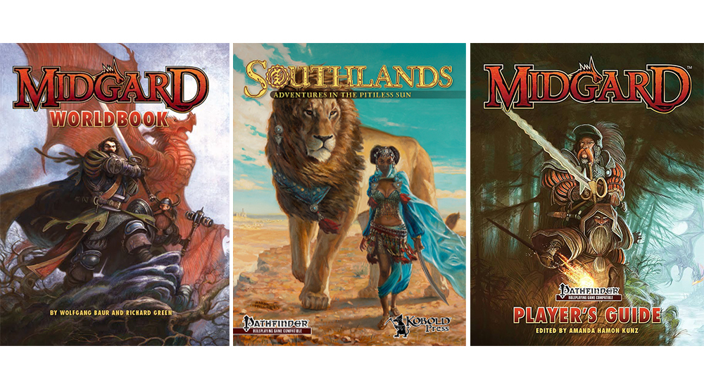Midgard Worldbook، توسعه Southlands: Adventures in the Pitiless Sun، راهنمای بازیکن گیدگارد