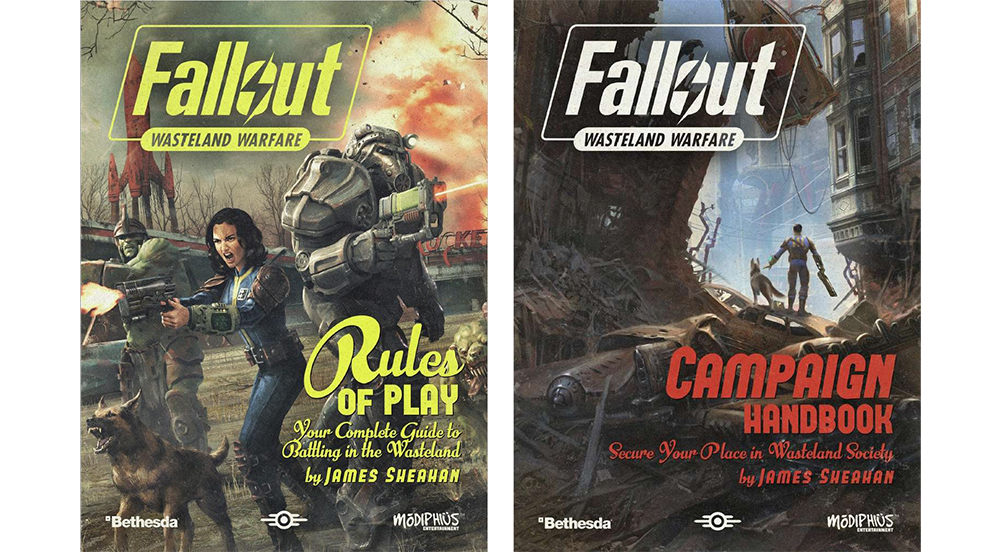 Fallout Wasteland Warfare Core Rulebook و RPG Expansion