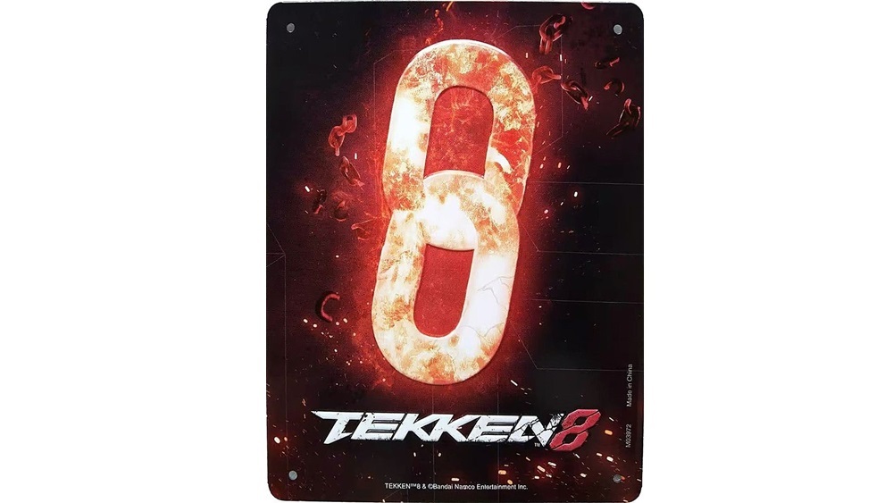 Tekken 8 Metall-Präsentationsplatte