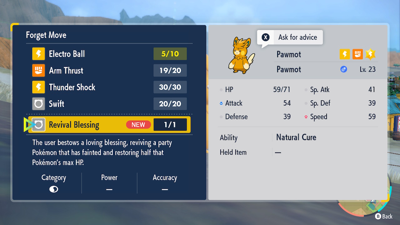 Pawmot's Revival Blessing ability makes it invaluable in team battles.