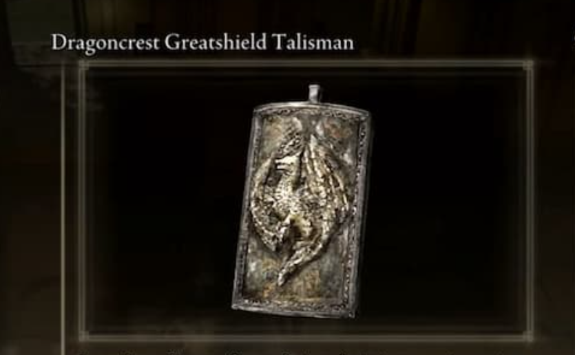 Dragoncrest Greatshield Talisman