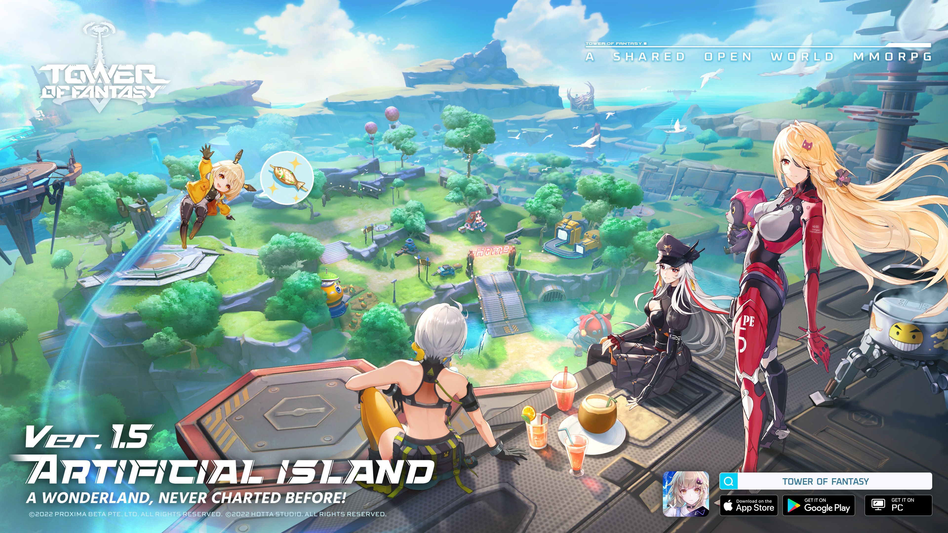 Tower Of Fantasy Gets Its First Major Content Update With Artificial Island  - GameSpot