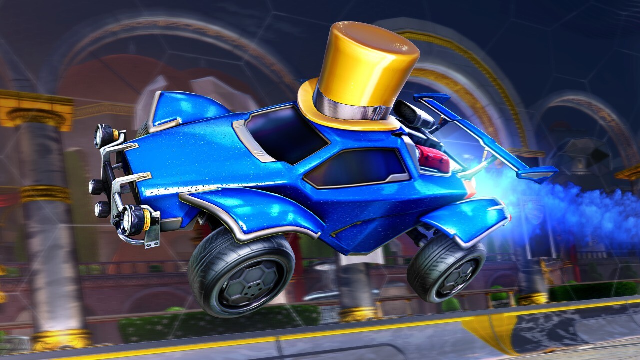 Rocket League's Anniversary Edition Top Hat Topper