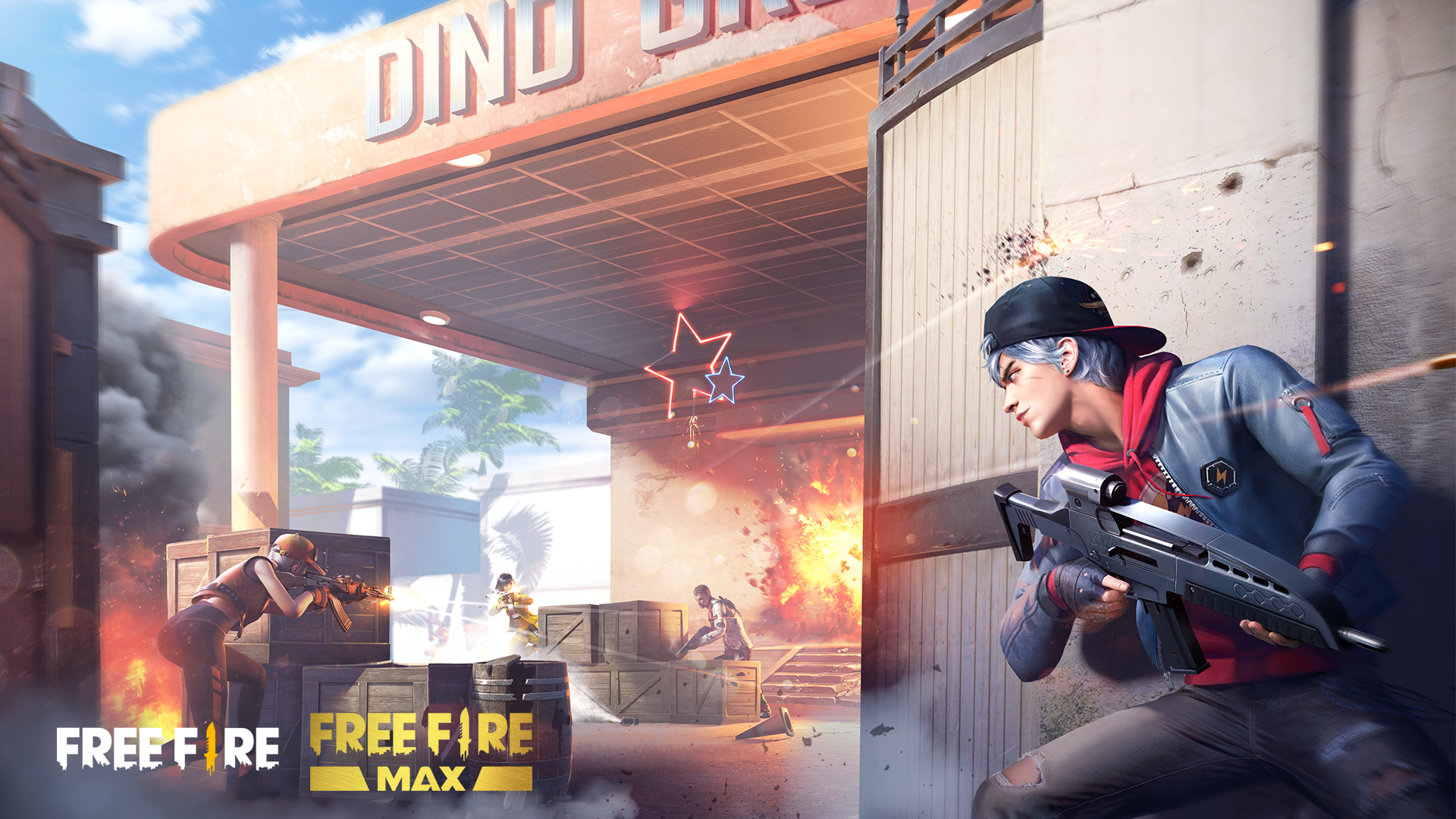 free fire shooting game