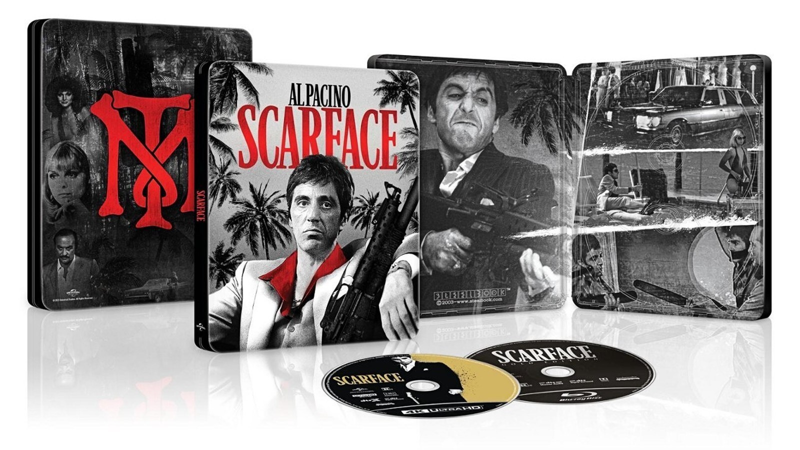 Scarface Celebrates Its 40th Anniversary With A New 4K Steelbook Edition -  GameSpot