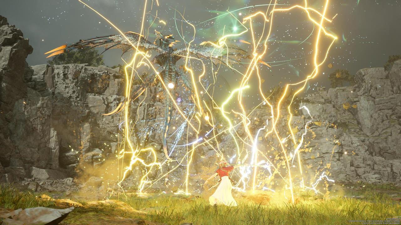 You can attack the Hueyacoatl while its lightning strikes envelop the field to pressure it.
