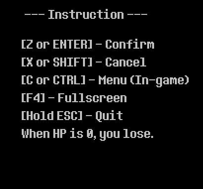 The in-game documentation on the controls is tersely simple.
