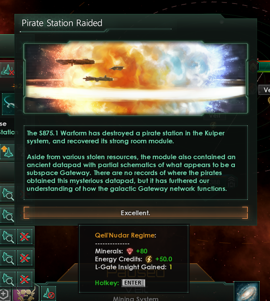 This is one reason to let pirate systems continue to spawn.
