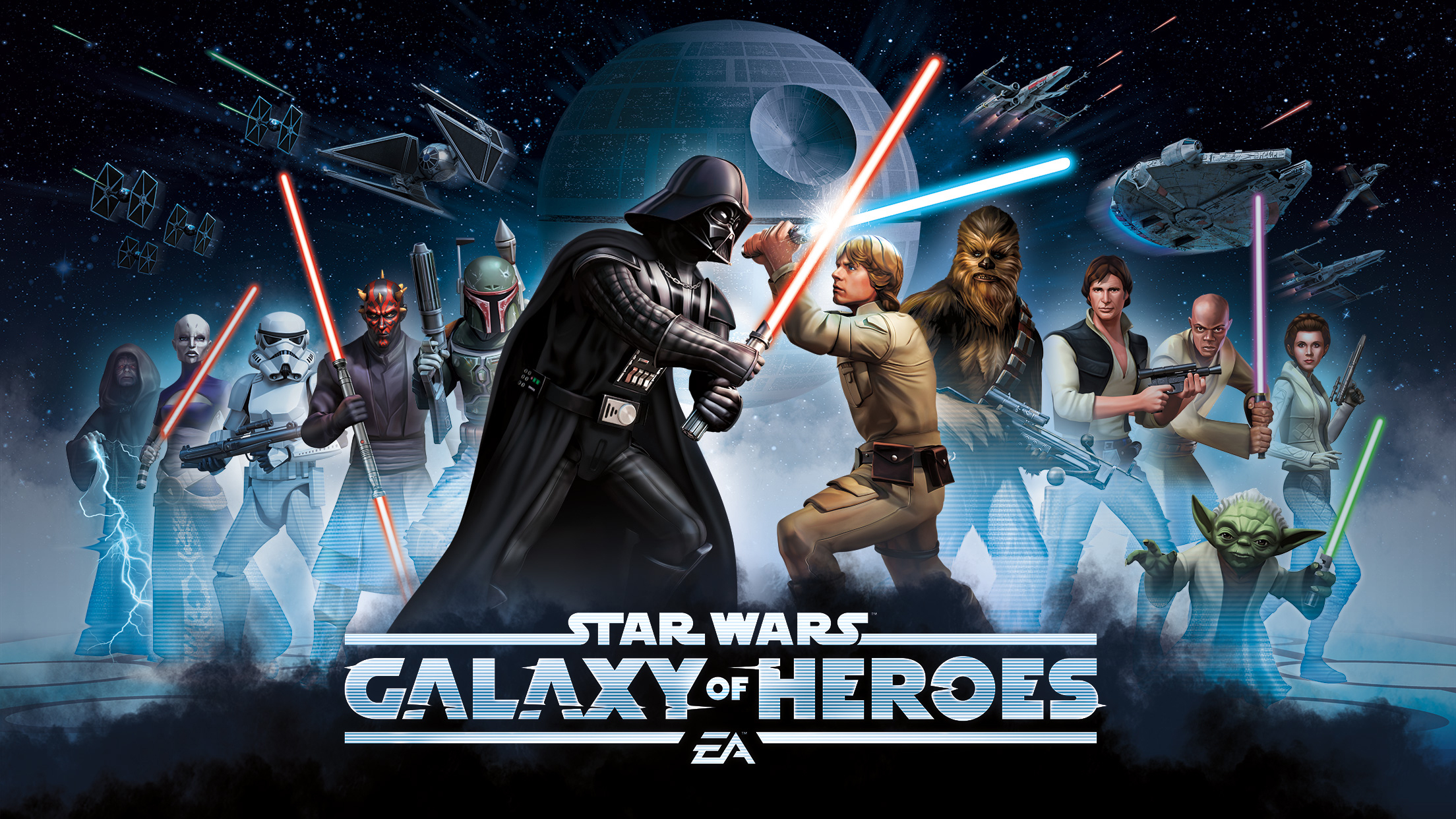 Игра звездная галактика. Star Wars. Star Wars™: Галактика героев. Дарт мол Звездные войны Галактика героев. Star Wars Galaxy of Heroes обои.