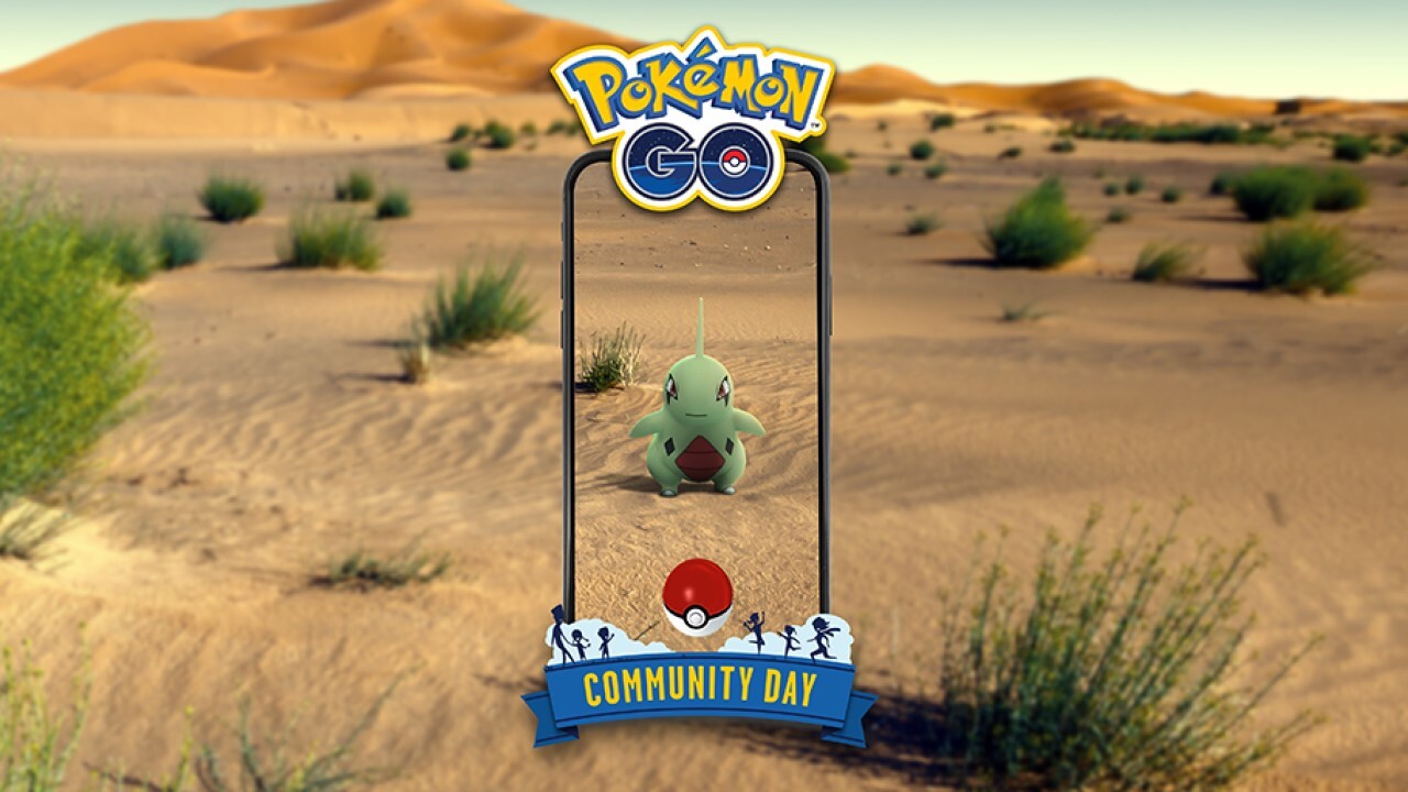 Larvitar will be featured in January's Community Day Classic.