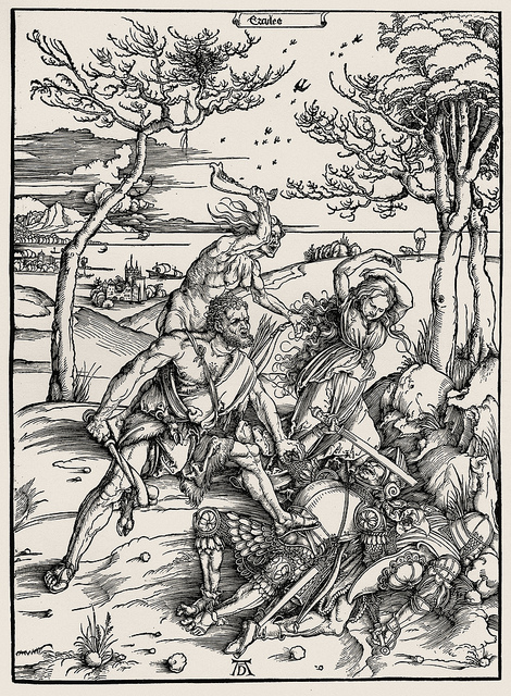 Albrecht Durer's famous woodcuts were among Darkest Dungeon's artistic influences. 