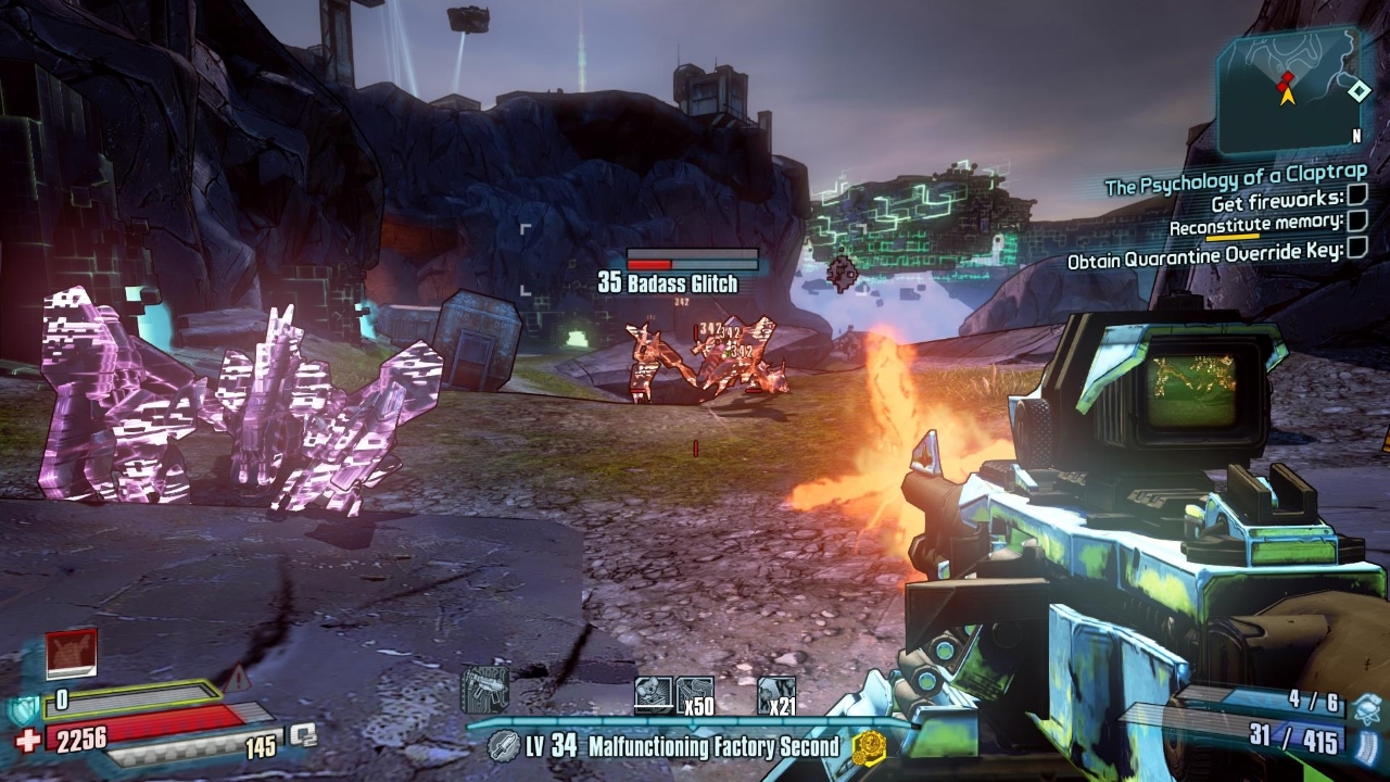 New enemies include glitches and computer viruses.