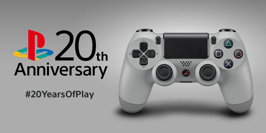 diamant kompas Forkæl dig PlayStation 20th Anniversary DualShock 4 Getting Standalone Release in  September - GameSpot