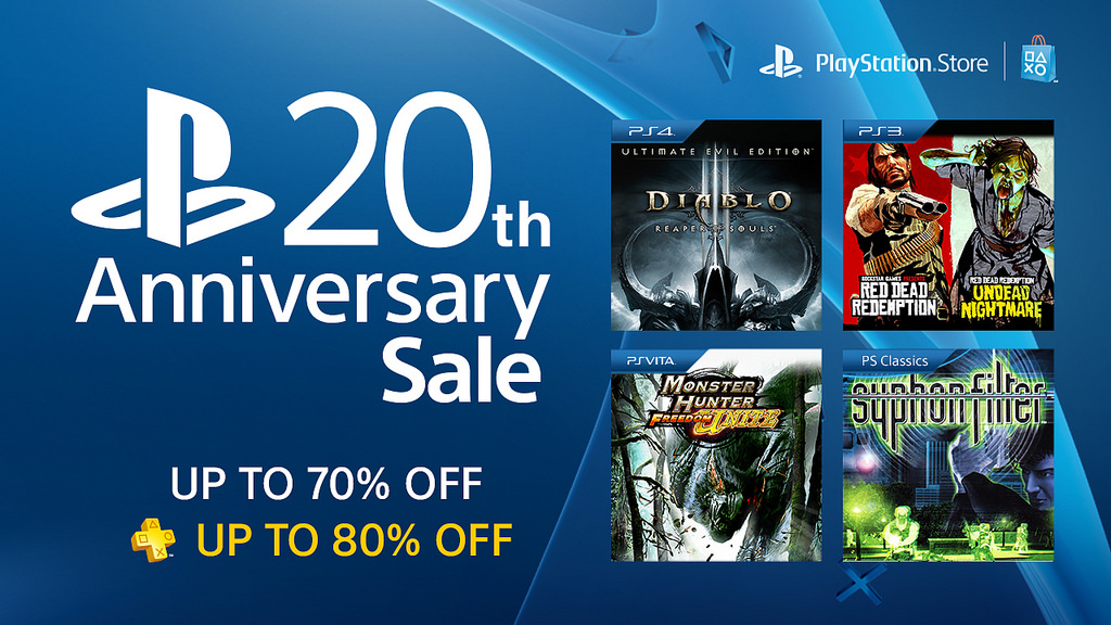 harmonisk afslappet Den anden dag PlayStation Store Anniversary Sale Offers Big Discounts on PS4, PS3, PS  Vita Games - GameSpot