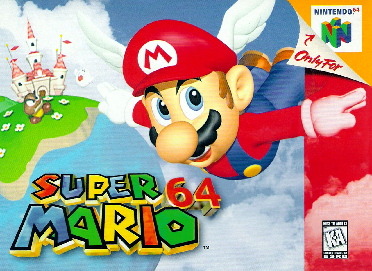 Super Mario 64 was the first time the portly plumber appeared in a full 3D game. We reviewed it and gave it a 9.4.