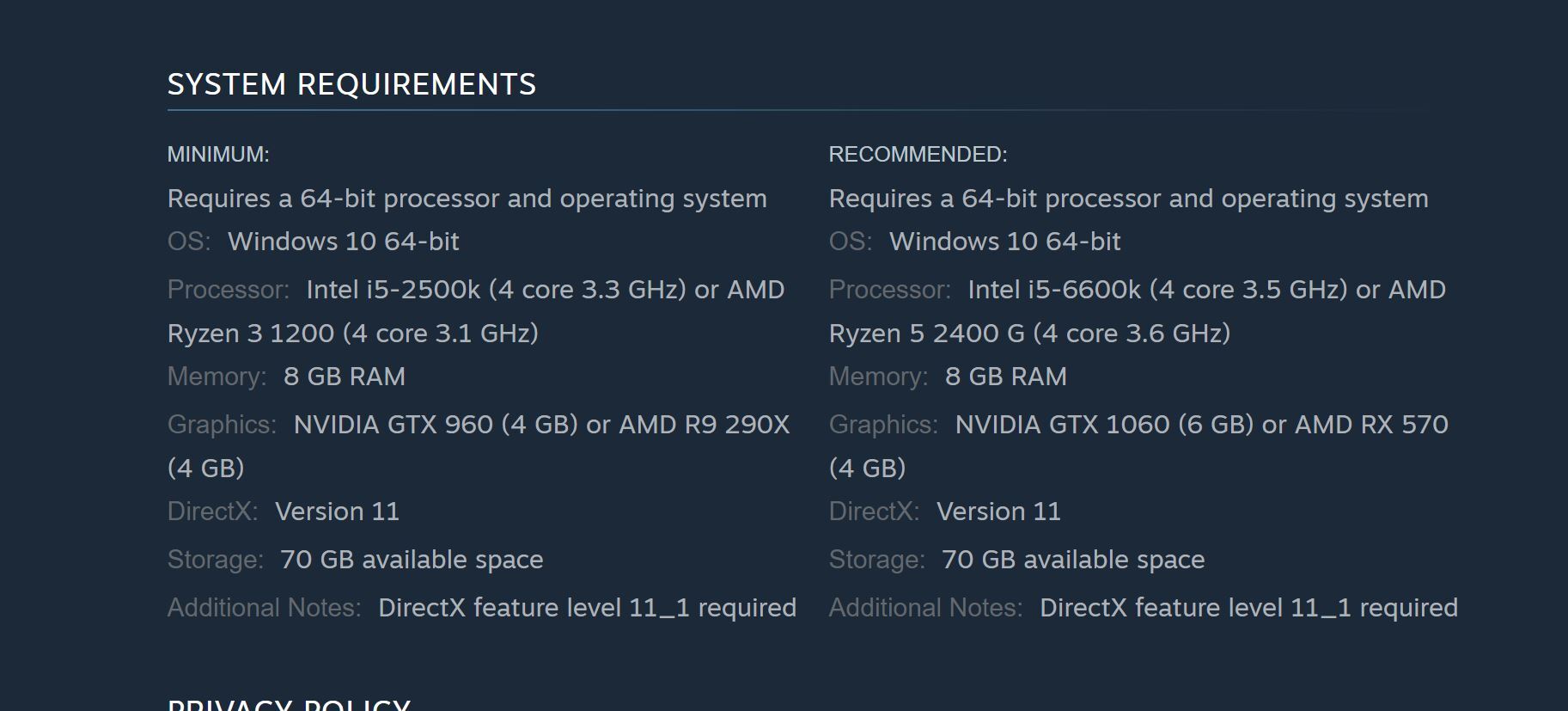 Fallout 4 минимальные системные требования для ноутбука фото 58