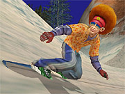 As convention dictates, SSX Tricky includes a character with an afro hairdo.