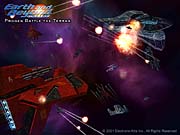 Terran and Progen ships clash in a border conflict.