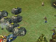 The game's 3D engine can draw many units onscreen at once.
