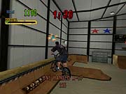 The trick system in Mat Hoffman's Pro BMX is similar to the one found in Tony Hawk's Pro Skater 2.