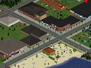 A new facet of The Sims: the Downtown area.