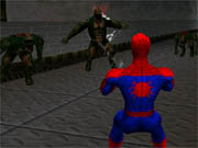 Spider-Man has all the moves from the comic book, like the web attack.