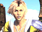 Tidus, confused but looking good 