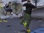 Truckstands are just one of the new flatland tricks in the game.