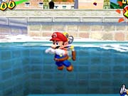 The game is loaded with graphical details like this water blurring effect.