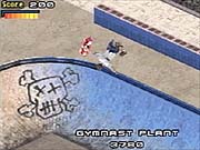 A little GBA style graffiti adds some atmosphere to the game.