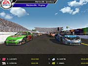 NASCAR Thunder 2003 features the latest licensed cars.
