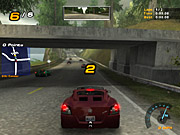 Hot Pursuit 2 is an arcade-style racer.