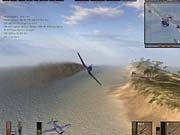 The best way to get a sense of the game's scale is in a plane high above Wake island.