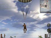 Parachute behind enemy lies to capture lightly guarded bases, but watch out for anti-air guns.