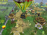 Balloon rides and jeep trips are some of the attractions that you'll be able to build in the game.