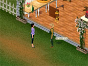 The pet adoption center is one of the new locations in The Sims: Unleashed.