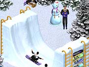 Snowboarding is one of the new activities that your sims will be able to participate in.