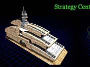 A 3D model of the American strategy center.