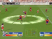 At first glance, Super Shot Soccer looks like your average game of footie.