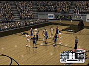 NCAA 2K3 features dozens of college basketball teams.